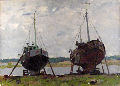 The Coastal Waters of Riga by Alexander Danilichev