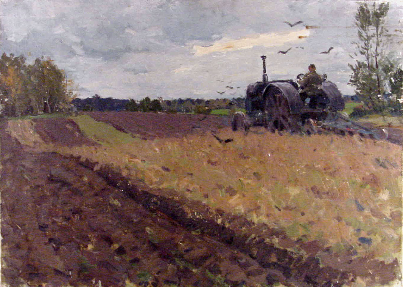 Village of Bekhovo by Alexander Danilichev