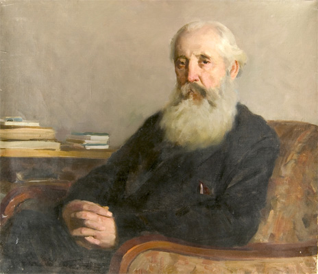 Portrait of a Man in an Armchair by Alexander Danilichev