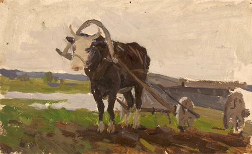 Cow by Alexander Danilichev