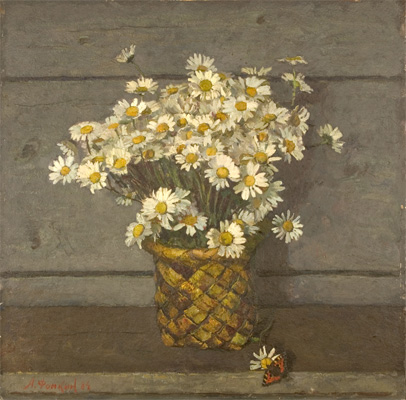 Daisies by Alexanderliech Fomkin