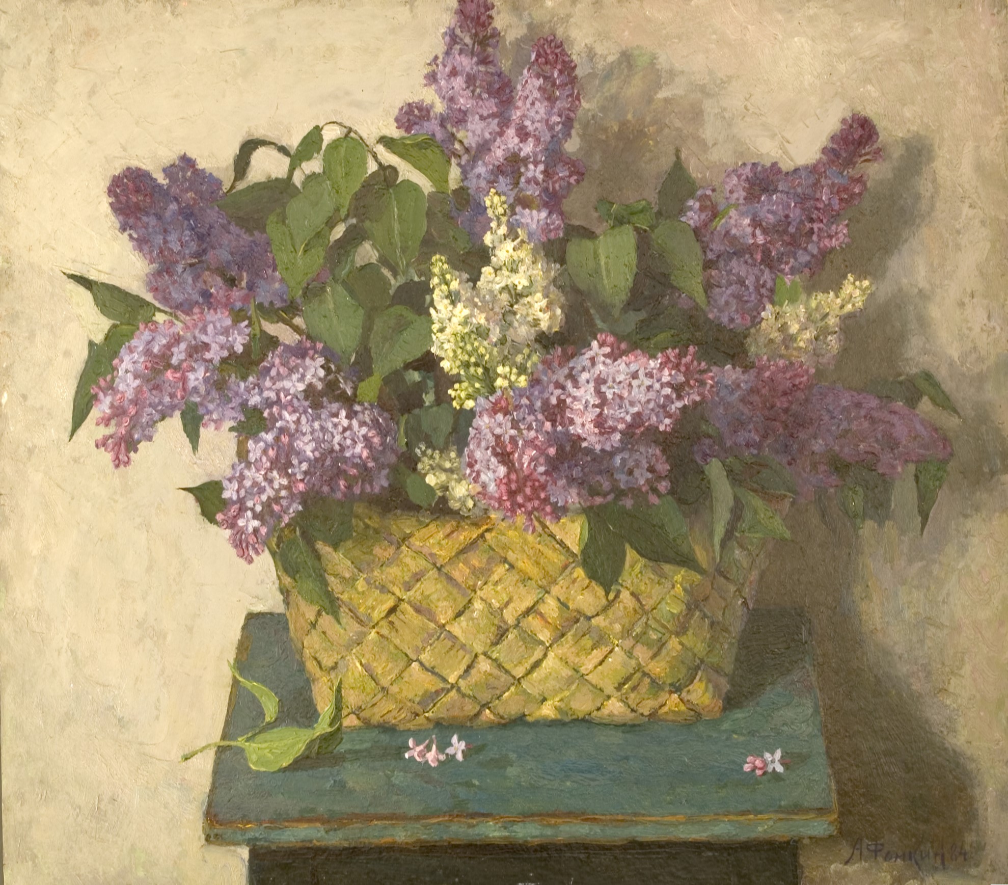 Lilacs by Alexanderliech Fomkin