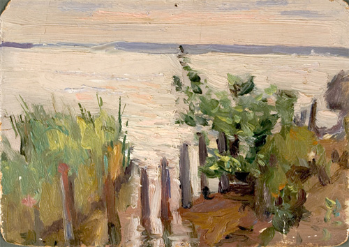 At the Lake by Elena V. Kamyenyetskaya