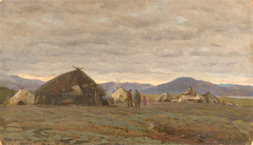 Watering Pool of Chukotsky by Yuri Frolov