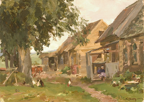 Wooden Home by Gennady Korolev