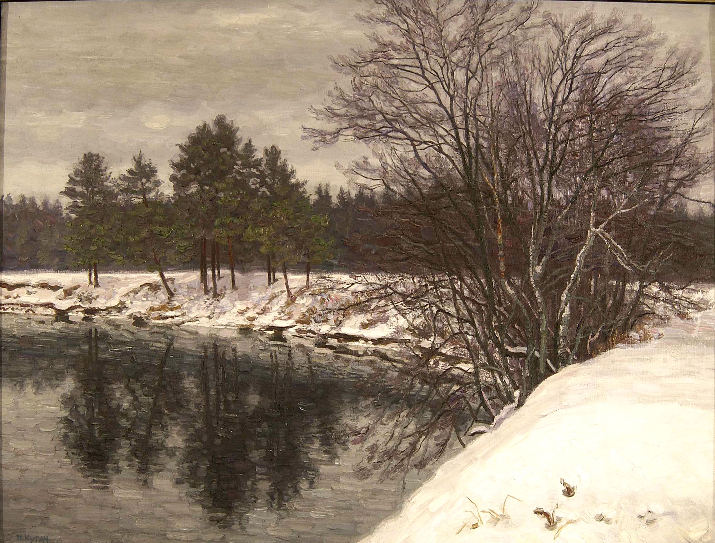 The Snow is Melting by Ivan Kugach