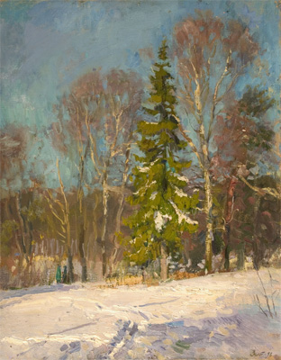 Outskirts of Moscow by Ivan Zolotuhin