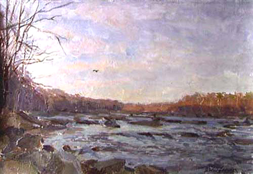 Evening at the James by John Wurdeman