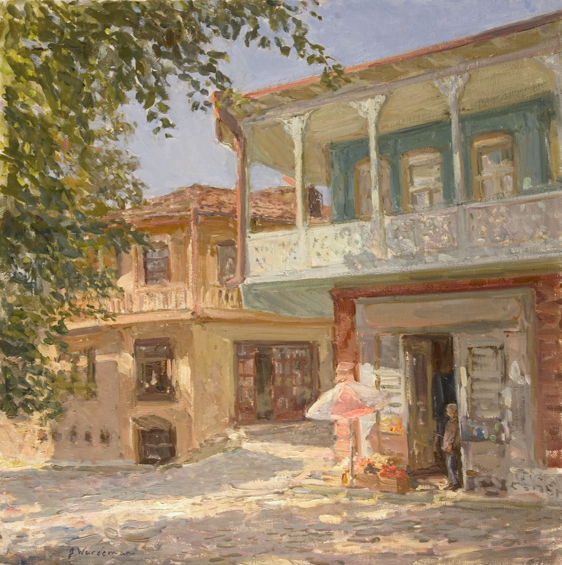 Corner in Signaghi by John Wurdeman