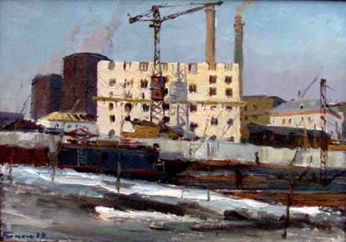 Urban Landscape by Yevgeni P. Bitkin