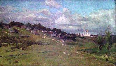 Landscape of the Valley by Vladymer Lebedev