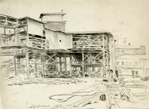 Moscow Landscape by Mikhail N. Grebyekov