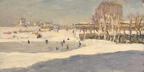Skating Rink by Mikhail N. Grebyekov