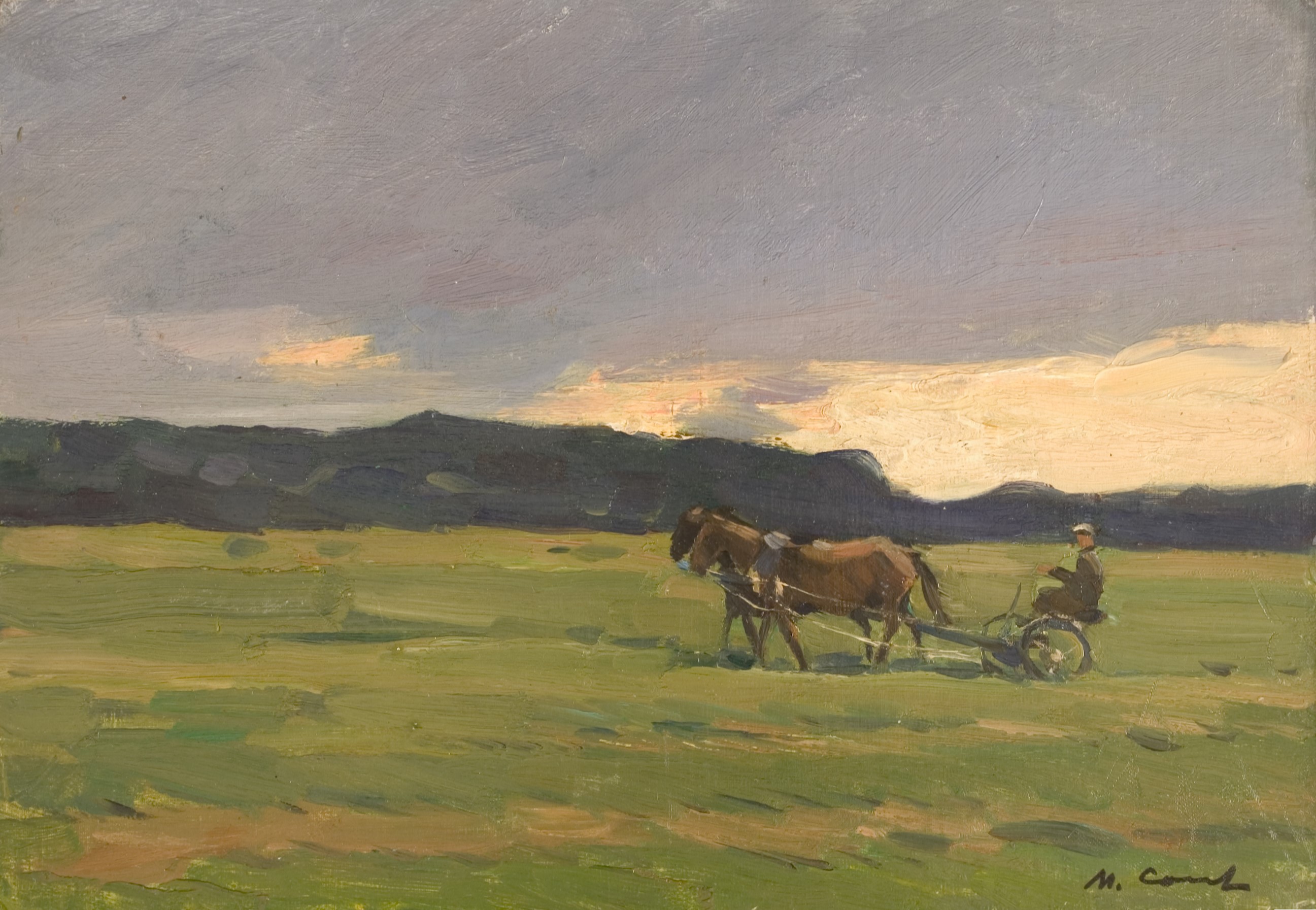 Evening by Mikhail Sokolov