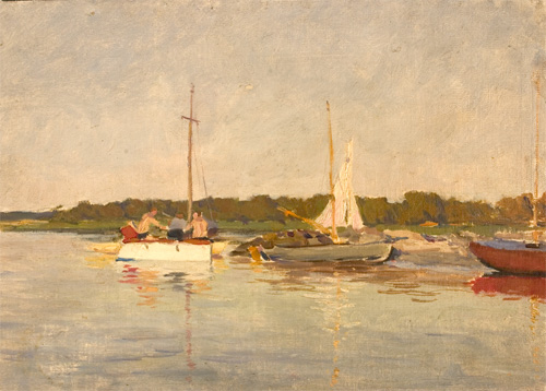 Evening by Mikhail Sokolov