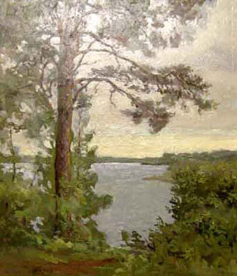 A Pine Tree by Nikolai Kozlov