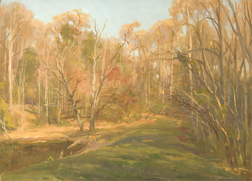 Estate Pond by Nikolai Kozlov