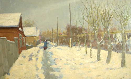 On the Street Zarechnaya by Nikolai Sergeyev