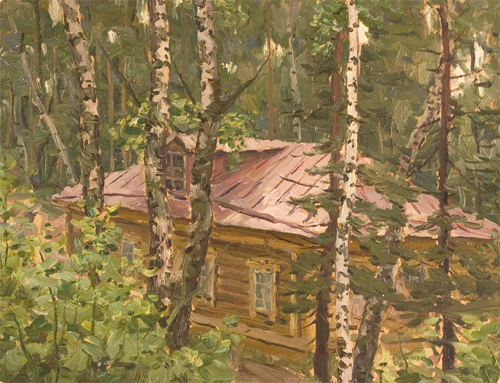 House in the Forest by Nikolai Ulyanov