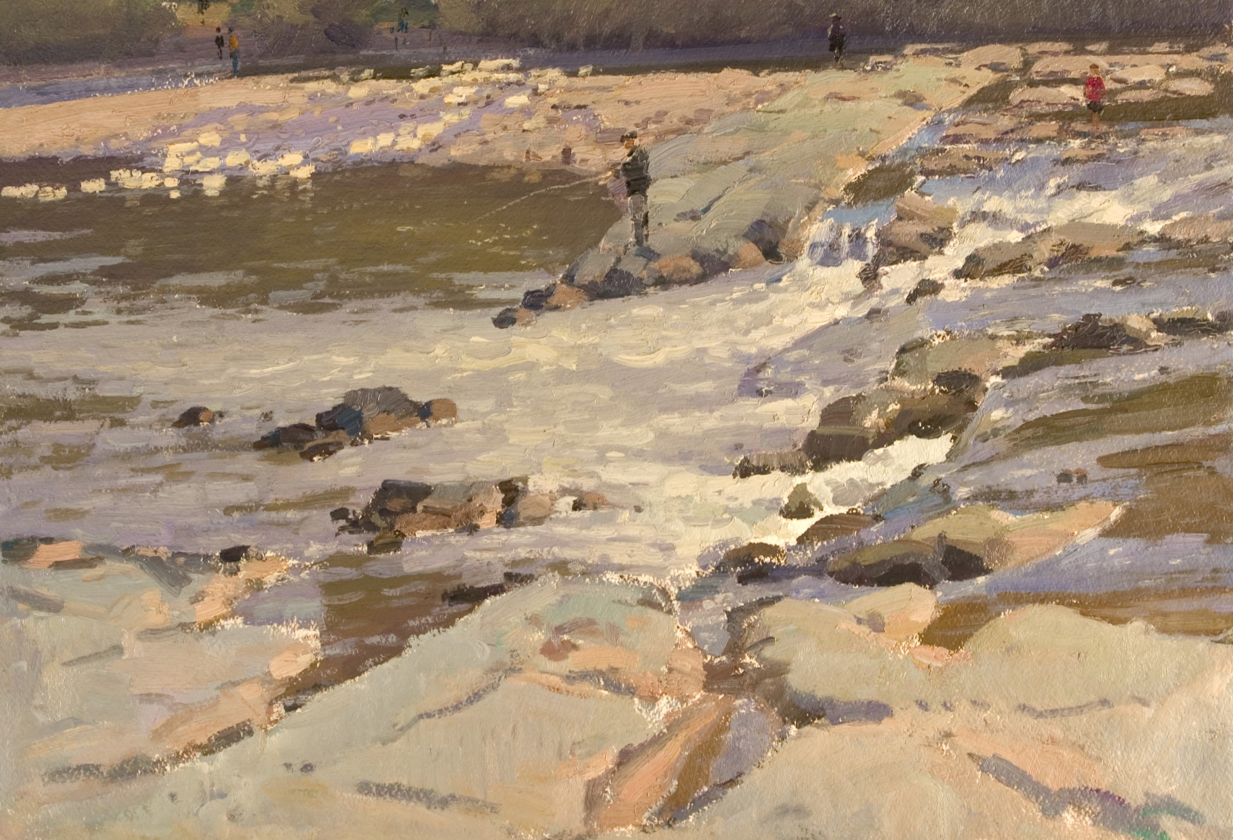 On the River by Nikolai Ulyanov