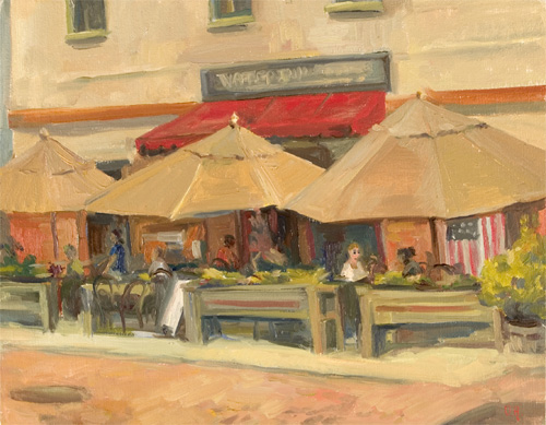 Cafe by  Olga Belakovskaya