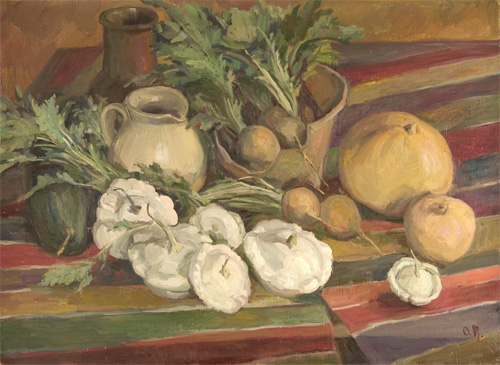 Squash and Turnips by  Olga Belakovskaya