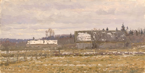 First Snow by Olga, G. Svetlechnaya