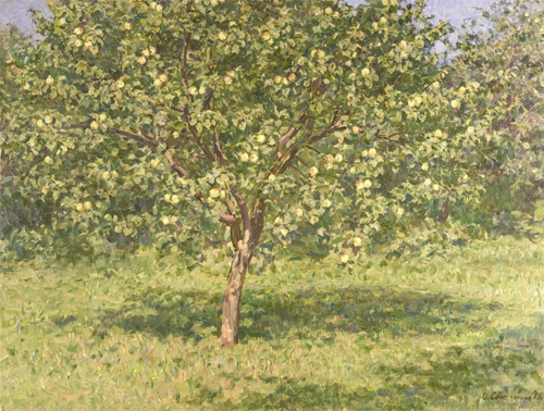 In the Garden by Olga, G. Svetlechnaya