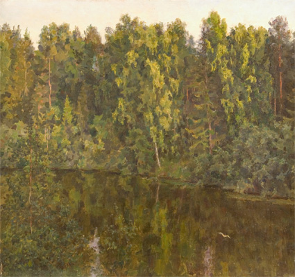 Coast of the River by Olga, G. Svetlechnaya