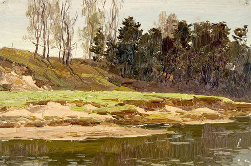 The River Istra by Poiter Maltsev