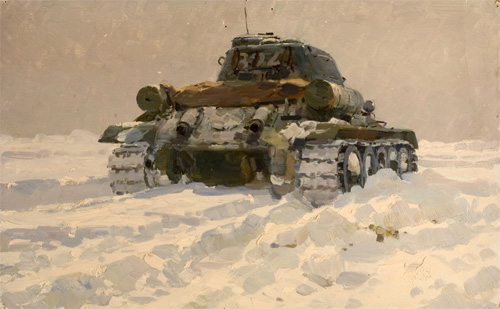 Tank in Motion by Poiter Maltsev