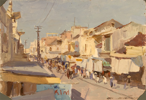 Vietnam, City Street by Nikolai Ponomarov