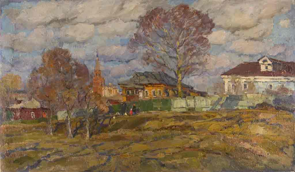 Town of Osnobeshenov by Rashid Garifovich Maksyutov