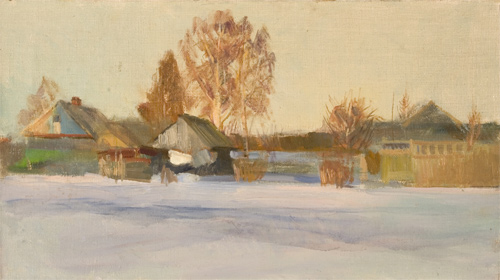 The Frozen Volga by Marina Rubanova