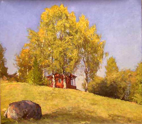 Between the Birches by Andrei Smirnov