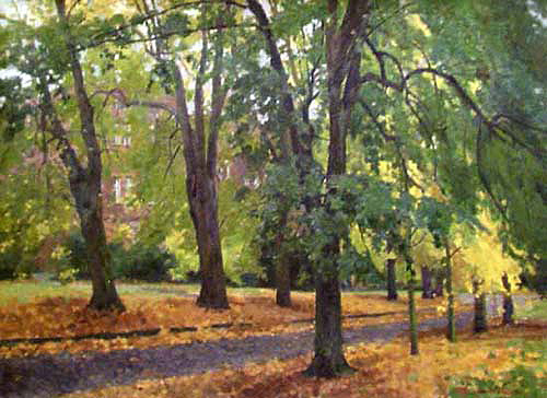 Autumn in the Park by Tsvetlana Smirnova