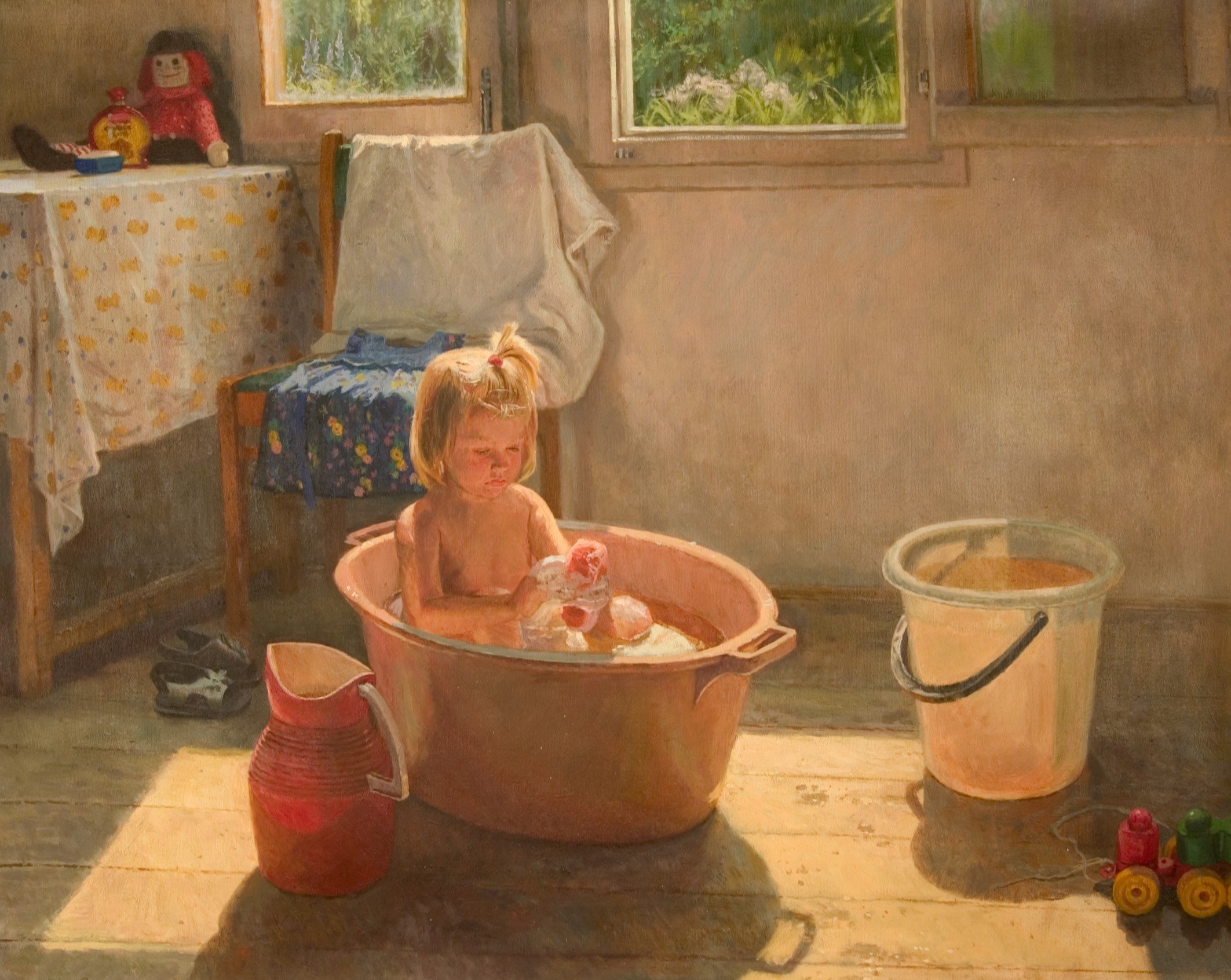 Bathing by Tsvetlana Smirnova