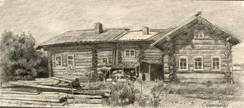 Old House by Tsvetlana Smirnova