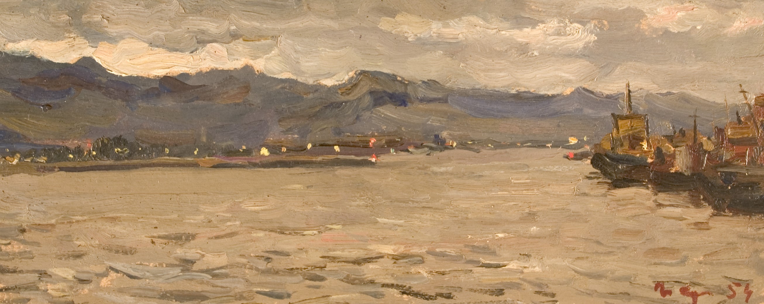 Evening in Krasnyarsk by Ivan Sorokin