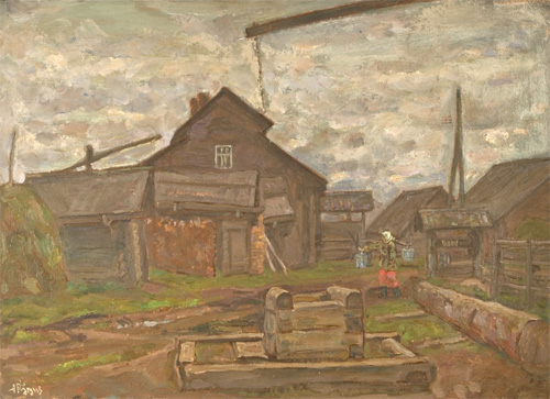 Village of Volgograd by Andre Tutunov