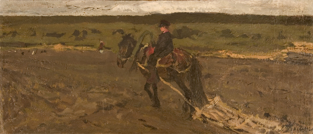 Furrows in Spring by Leonard Viktoravich Turzhanski