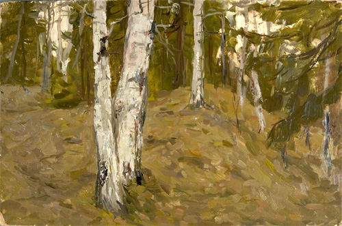 Evening by Viktor N. Chulovich