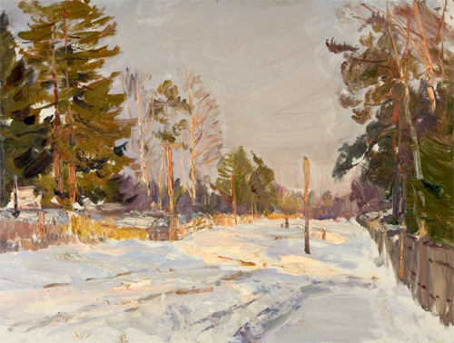 Winter Day by Viktor N. Chulovich