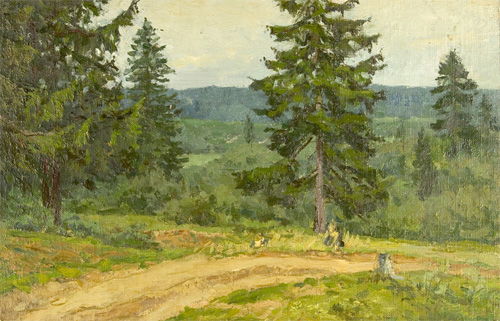 Forest Path by Viktor N. Chulovich