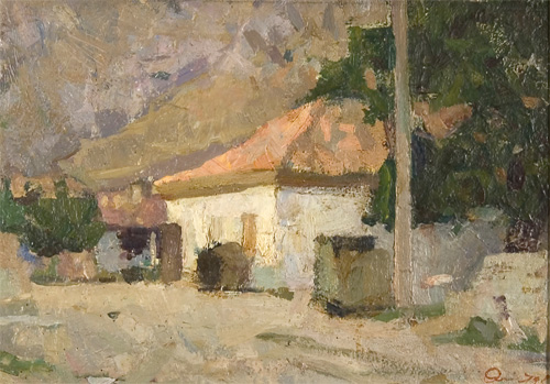 Settlement Koay (Crimea) by Oleg Chistyakov