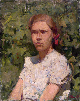 A Girl in the Sun by Oleg Chistyakov