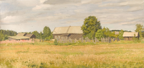 Village of Kostroma by Ilya Yatsenko