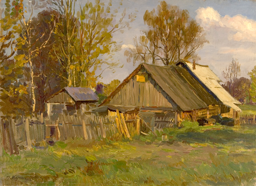 In the Village by Yuri Kugach