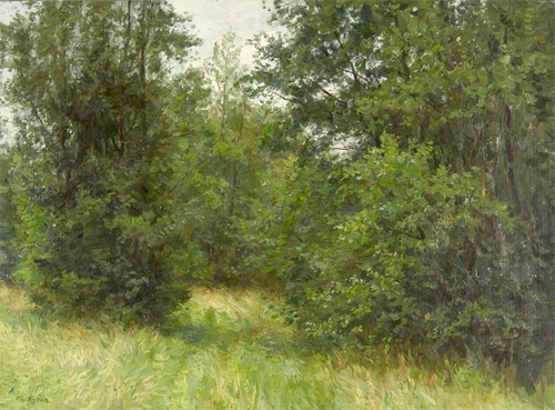 Summer at the Edge of a Forest by Yuri Kugach