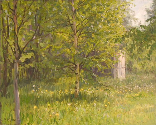 Corner of the Garden by Yuri Kugach